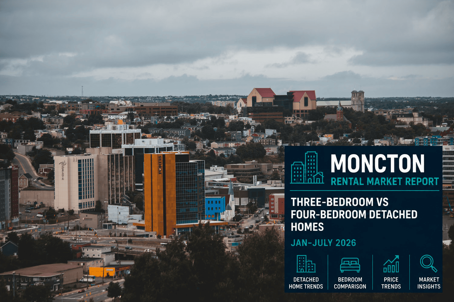Moncton Home Prices 2026: Three-Bedroom vs Four-Bedroom Detached Homes